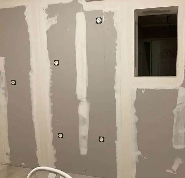 Chantier de la cuisine en cours