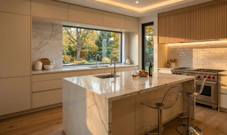 cuisine plan en marbre