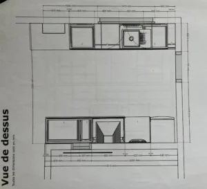 plan et cotes cuisine ikea